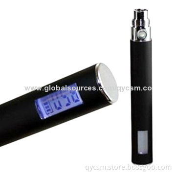 650mAh LCD eGo Batteries for Electronic with LCD Screen, CE and RoHS MarksNew